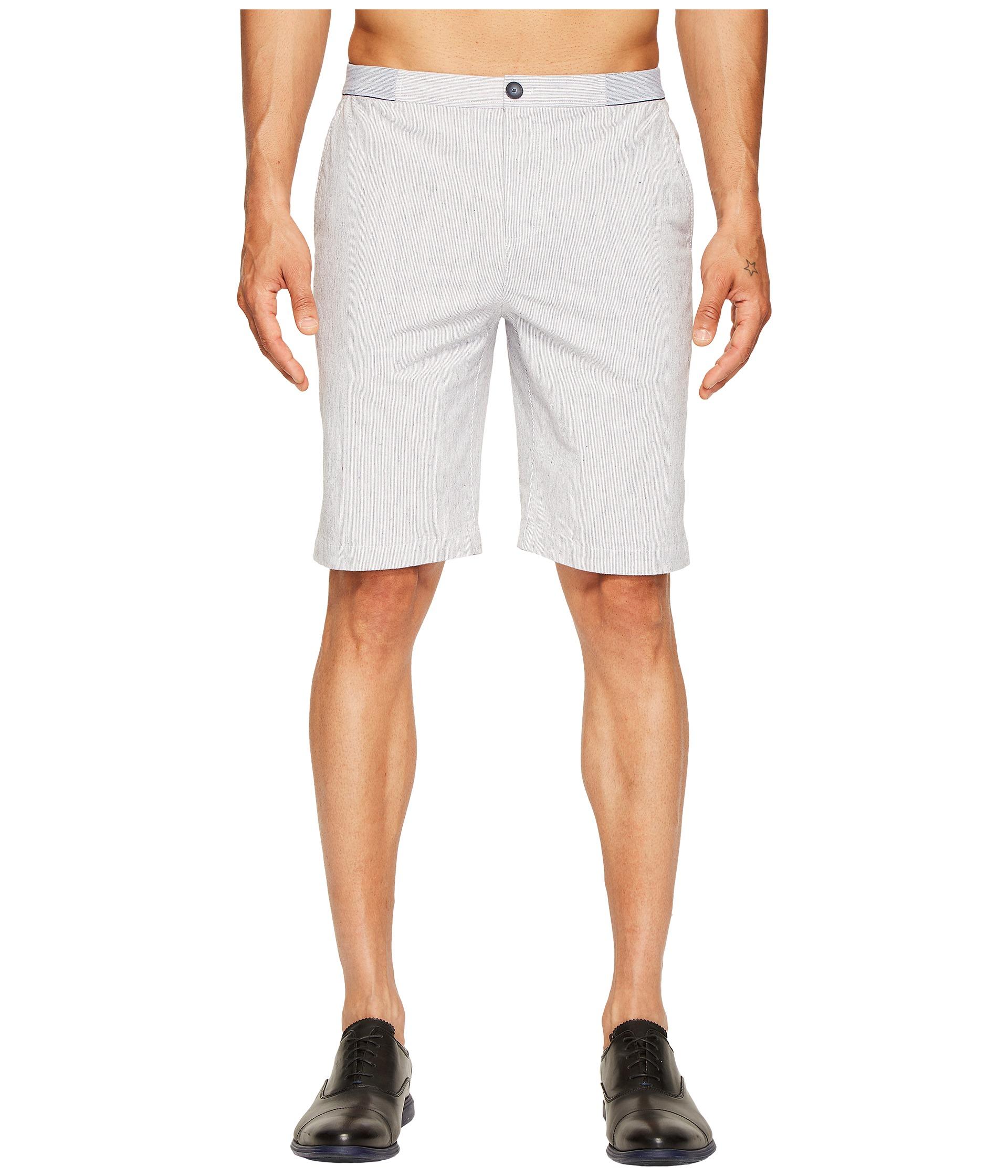 ATM Cotton Seersucker Elastic Waist Shorts for Men Lyst